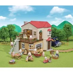 Sylvanian Families Sylvanian Byhus Med Lys -Konstruktionslegetøj butik 8572778e 8327 416f aae2 4413356d2a43
