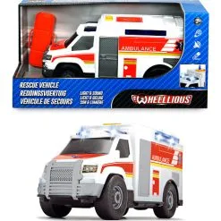 Dickie Ambulance Fritløb Med Lys Lyd -Konstruktionslegetøj butik 864f8a6a 7c5b 431a a6ad 11a97b17f44b
