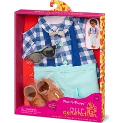 Our Generation Sæt Med Shorts Og Vest -Konstruktionslegetøj butik 86a85fa726e7eb39f3a96c4c8387d320