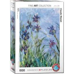 Eurographics Puslespil Irises By Monet (Detail) - 1000 Brikker