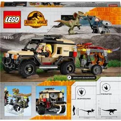 LEGO® Jurassic World Pyroraptor Og Dilophosaurus-transport 76951 -Konstruktionslegetøj butik 87aee2d6 f033 4412 90e2 4bec58377a6c