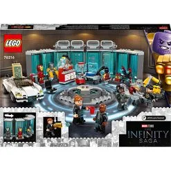 LEGO® Marvel Iron Mans Våbenkammer 76216 -Konstruktionslegetøj butik 88dbfb6e 0fb9 495a b0f7 135673c45750