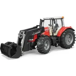Bruder Massey Ferguson Med Frontlæser