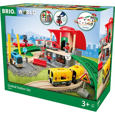 BRIO 33989 Centralstation Sæt 3 BRIO 33989 Centralstation Sæt