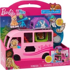 Barbie Kæledyrs Camper Legesæt -Konstruktionslegetøj butik 89d46b14b8bc52d47b4110a7e8fa26d4