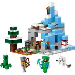 LEGO Minecraft 21243 De Frosne Tinder -Konstruktionslegetøj butik 8ce33038dd32c3c53034514cd35cee66