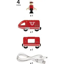 BRIO 33746 Genopladeligt Tog Med USB-kabel -Konstruktionslegetøj butik 8e651e79 8d47 4c77 b0bd 6d2841da4308
