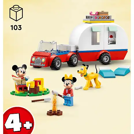 LEGO® Disney Mickey Mouse Og Minnie Mouses Campingtur 10777 6 LEGO® Disney Mickey Mouse Og Minnie Mouses Campingtur 10777 - Billede 4