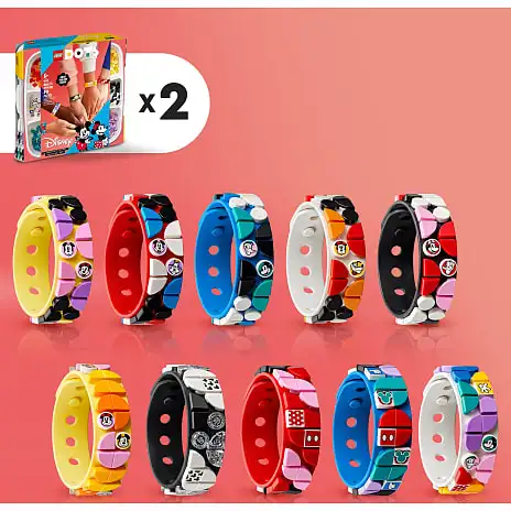 LEGO® DOTS Disney Mickey Og Venner Armbånd-megapakke 41947 8 LEGO® DOTS Disney Mickey Og Venner Armbånd-megapakke 41947 - Billede 6