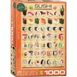 Eurographics Puslespil Sushi - 1000 Brikker