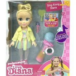 Love Diana Dukke Med Mikrofon 33 Cm -Konstruktionslegetøj butik 90ba105e 20d6 4c87 bdc4 35cf69cd1036