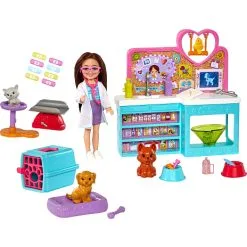 Barbie Chelsea Dyrlæge Legesæt