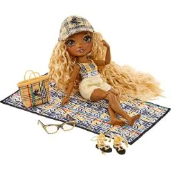 Rainbow High Pacific Coast Fashiondukke Harper Dune -Konstruktionslegetøj butik 9171e61e ef14 4dfb bead 503d671396d1