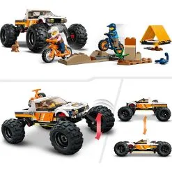 LEGO City 60387 Offroad Eventyr -Konstruktionslegetøj butik 91c62a5d70cc7e4c7c24b16bb2baf20b