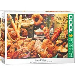 Eurographics Puslespil Bread Table - 1000 Brikker