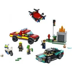LEGO® City Brandslukning Og Politijagt 60319 -Konstruktionslegetøj butik 94210226ecbbbc171e96d7106c7dd1a4