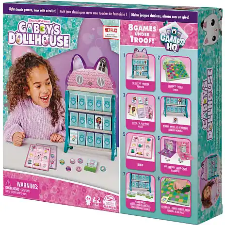 Gabbys Dollhouse Gabbys Dukkehus - 8-i-1 Spil 4 Gabbys Dollhouse Gabbys Dukkehus - 8-i-1 Spil - Billede 2