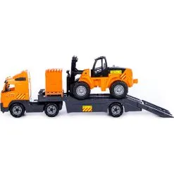 Polesie Lastbil Trailer Medgaffeltruck 750x230x345mm -Konstruktionslegetøj butik 95a286b4cf0dc4b449d22fd329a8876c