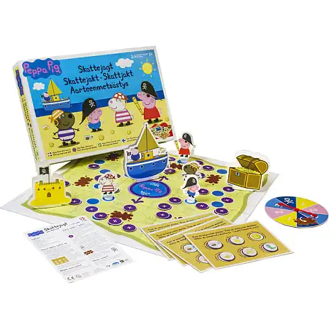 Gurli Gris Skattejagt Brætspil 4 Gurli Gris Skattejagt Brætspil - Billede 2