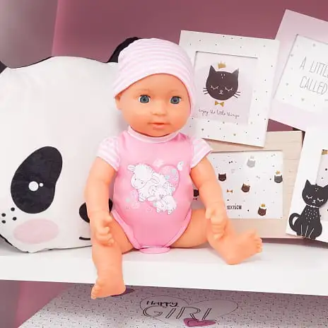 Mami Baby Nyfødt Pigedukke 40 Cm 7 Mami Baby Nyfødt Pigedukke 40 Cm - Billede 5