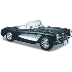 Maisto 1957 Chevrolet Corvette 1:24 Black