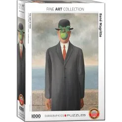 Eurographics Puslespil Son Of Man By René Magritte - 1000 Brikker