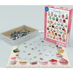 Eurographics Puslespil Cupcakes - 1000 Brikker -Konstruktionslegetøj butik 97da10ac edfc 43ab 9245 b58bbf05cebf