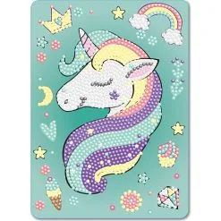 1play Diamond Art 13x18cm - Enhjørning -Konstruktionslegetøj butik 987c1051 cdf3 4e53 9abe d707025b180e 1