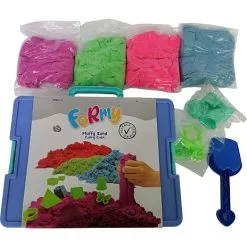 FoRmy Fluffy Sand-kuffert -Konstruktionslegetøj butik 98bc94a2 de69 478c ac1d de9a29017d39