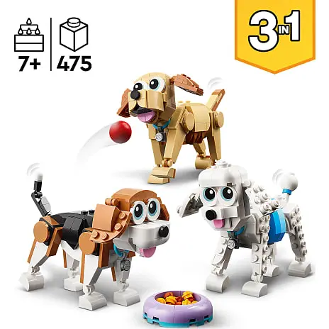 LEGO Creator 3-i-1 Bedårende Hunde 31137 7 LEGO Creator 3-i-1 Bedårende Hunde 31137 - Billede 5