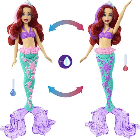 Disney Dukke - Ariel 8 Disney Dukke - Ariel - Billede 6