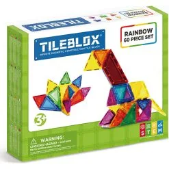 Tileblox Rainbow Sæt Med 60 Dele