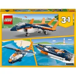 LEGO® Creator Supersonisk Jet 31126 -Konstruktionslegetøj butik 9b5409f8 8821 4246 8f4b 0a872229512b