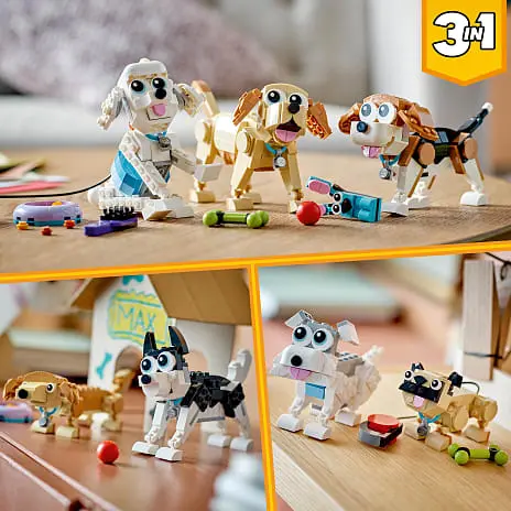 LEGO Creator 3-i-1 Bedårende Hunde 31137 8 LEGO Creator 3-i-1 Bedårende Hunde 31137 - Billede 6