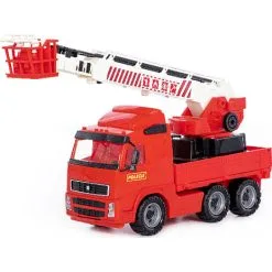 Polesie Brandbil Med Stigevogn På Lad 580x195x340mm -Konstruktionslegetøj butik 9e2cb976cdb502954b51d062cf3cc6f9