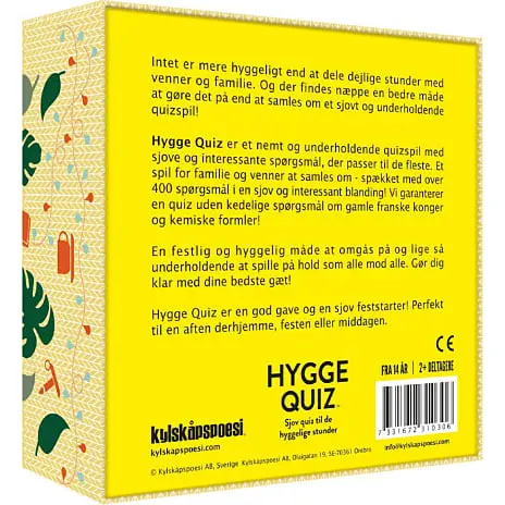 Andre Mærker Hygge Quiz 4 Andre Mærker Hygge Quiz - Billede 2