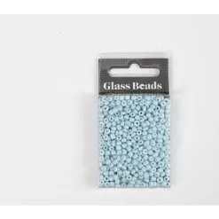 Andre Mærker Rocaiperler - Lyseblå