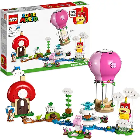 LEGO 71419 Super Mario™ Peach's Garden Ballontur – Udvidelsessæt 3 LEGO 71419 Super Mario™ Peach's Garden Ballontur – Udvidelsessæt