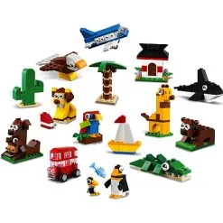 LEGO 11015 Classic Verden Rundt Byggesæt Med 15 Dyrefigurer -Konstruktionslegetøj butik a1ca9296 3e24 4578 bc08 a52d090bed20