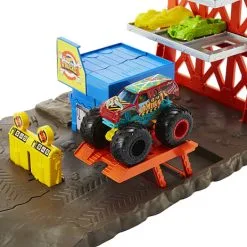 Hot Wheels Monster Trucks Blast Station Træningsbane -Konstruktionslegetøj butik a20a685f df52 48cf 9f59 79177e23f945