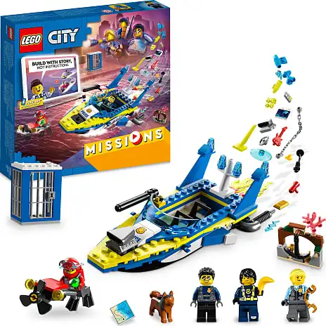 LEGO® City Havpolitiets Detektivmissioner 60355 3 LEGO® City Havpolitiets Detektivmissioner 60355