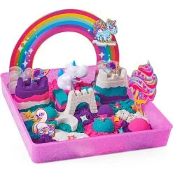 Kinetic Sand - Regnbue Enhjørning Legesæt -Konstruktionslegetøj butik a52c6f7d e1c8 4383 aa39 644a2b51053d