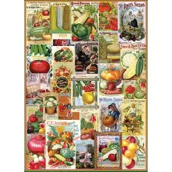 Eurographics Puslespil Vegetable Seed Catalog Covers - 1000 Brikker -Konstruktionslegetøj butik a6e2b0bc f833 4337 bd81 f889585ff7b8