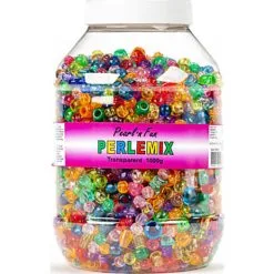 Pearl N Fun Pearl'n Fun Perlemix Transparent Bøtte -Konstruktionslegetøj butik a72af60083895fed97ff19fa6ce35e9f