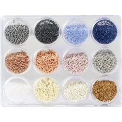 Andre Mærker Rocaiperler - Douche Farver