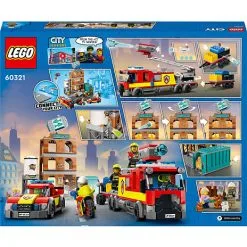 LEGO® City Brandkorps 60321 17 LEGO® City Brandkorps 60321 -Konstruktionslegetøj butik a8fd0ce3 dd6b 4576 881d 916dc354d586