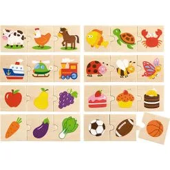 Viga Puslespil - 8 X 3 Brikker