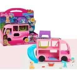 Barbie Kæledyrs Camper Legesæt -Konstruktionslegetøj butik a9ac5aa7416a8d1cf66e9082b593a9ac