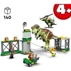 LEGO® Jurassic World T. Rex På Dinosaurflugt 76944 -Konstruktionslegetøj butik a9bc5765 e10f 488b a852 f4446bf19311
