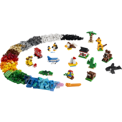 LEGO 11015 Classic Verden Rundt Byggesæt Med 15 Dyrefigurer -Konstruktionslegetøj butik a9bd99ea 3c07 4eb3 a6e1 e856352af291